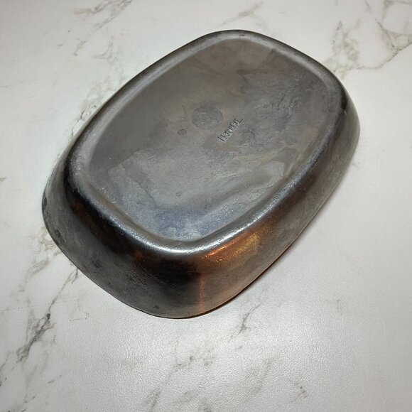 Serving Tray Old Country Pewter "Give Us This Day Our Daily Bread" - Picture 3 of 3